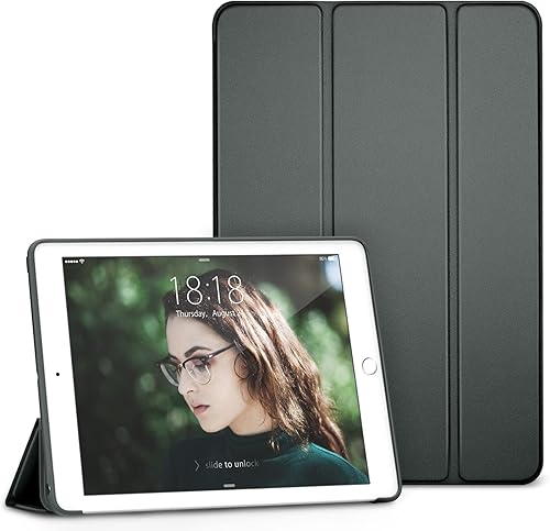 Miniatura 7 de DTTO Funda para iPad de 987 generación 10.2, parte trasera de TPU suave y ligera para iPad de 10.2 pulgadas (202120202019) encendido y apagado