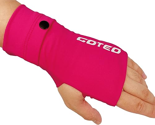 Banda de brazo con guante para correr manos libres, soporte para teléfono celular, bolsa de muñeca, banda para el sudor, cartera de pulsera, soporte