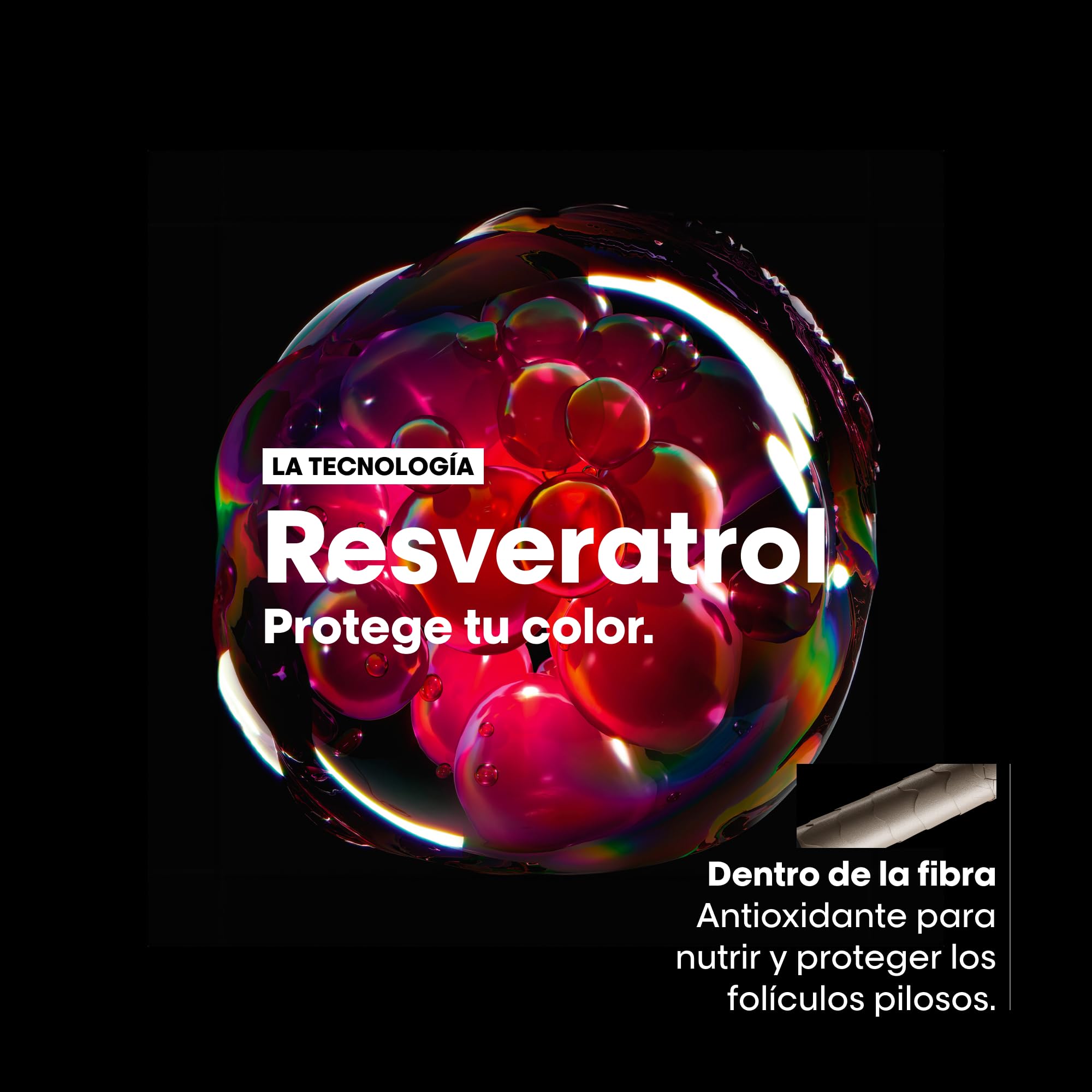L’Oréal Professionnel, Pack Sostenible, Champú y Recarga Profesional, Protector de Color con Resveratrol, para Cabello Teñido o con Mechas, Vitamino Color, 500 ml + 500 ml