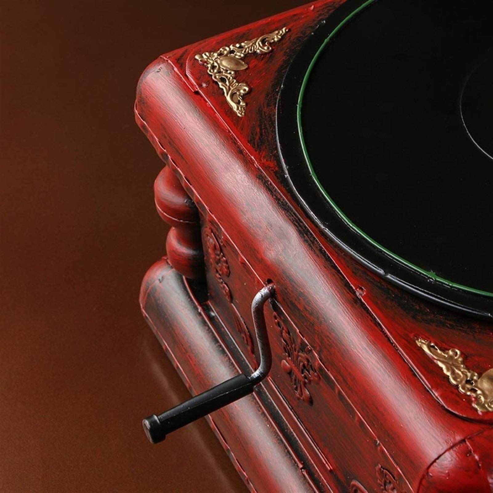 Odtwarzacz Płyt Winylowych Vintage, Gramofon, Przenośny System Dźwiękowy W Stylu Retro, Głośnik Niskotonowy, Pudełko Muzyczne, Gramofon