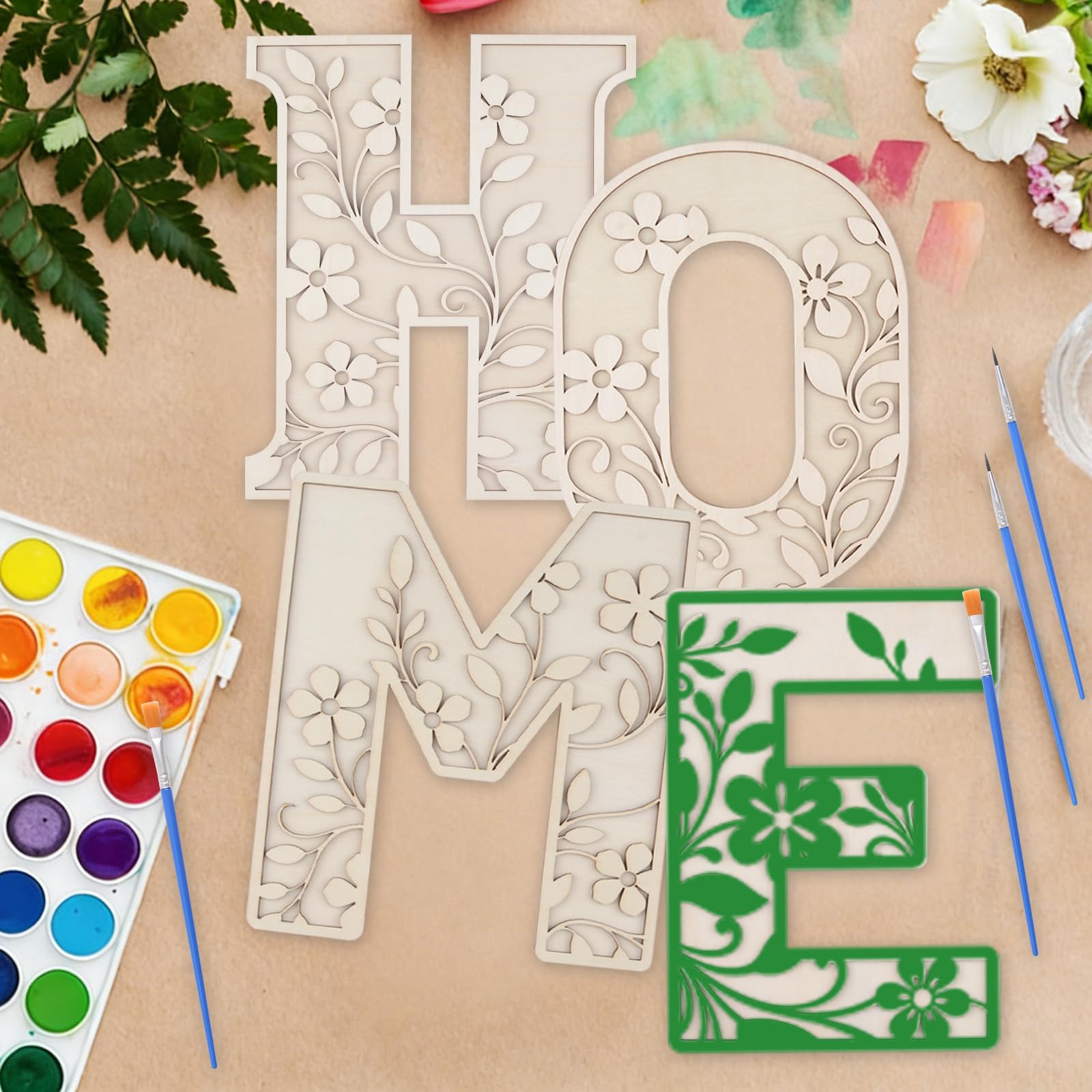 HICOHAND Large Wooden Letters - Image 3