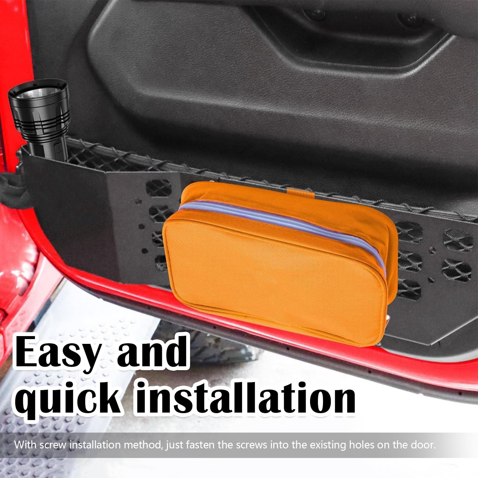 Caja De Almacenamiento De Puerta Delantera Para Jeep Wrangler, Caja De Almacenamiento De Metal, Organizador Lateral De Puerta Para Jeep Wrangler JL JLU 4xe 2018-2024