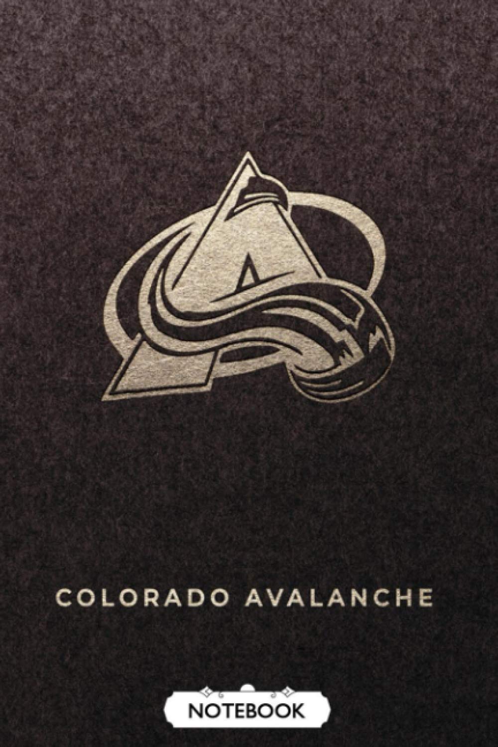 NHL Notebook : Colorado Avalanche Lined Notebook Journal Blank Ruled Writing Journal