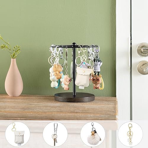 Miniatura 3 de Mkono Sunglasses Organizer Glasses Holder Stand Sunglass Storage Display Eyeglasses Rack for up to 12 Pairs of Eyewear Glasses for Table Dresser