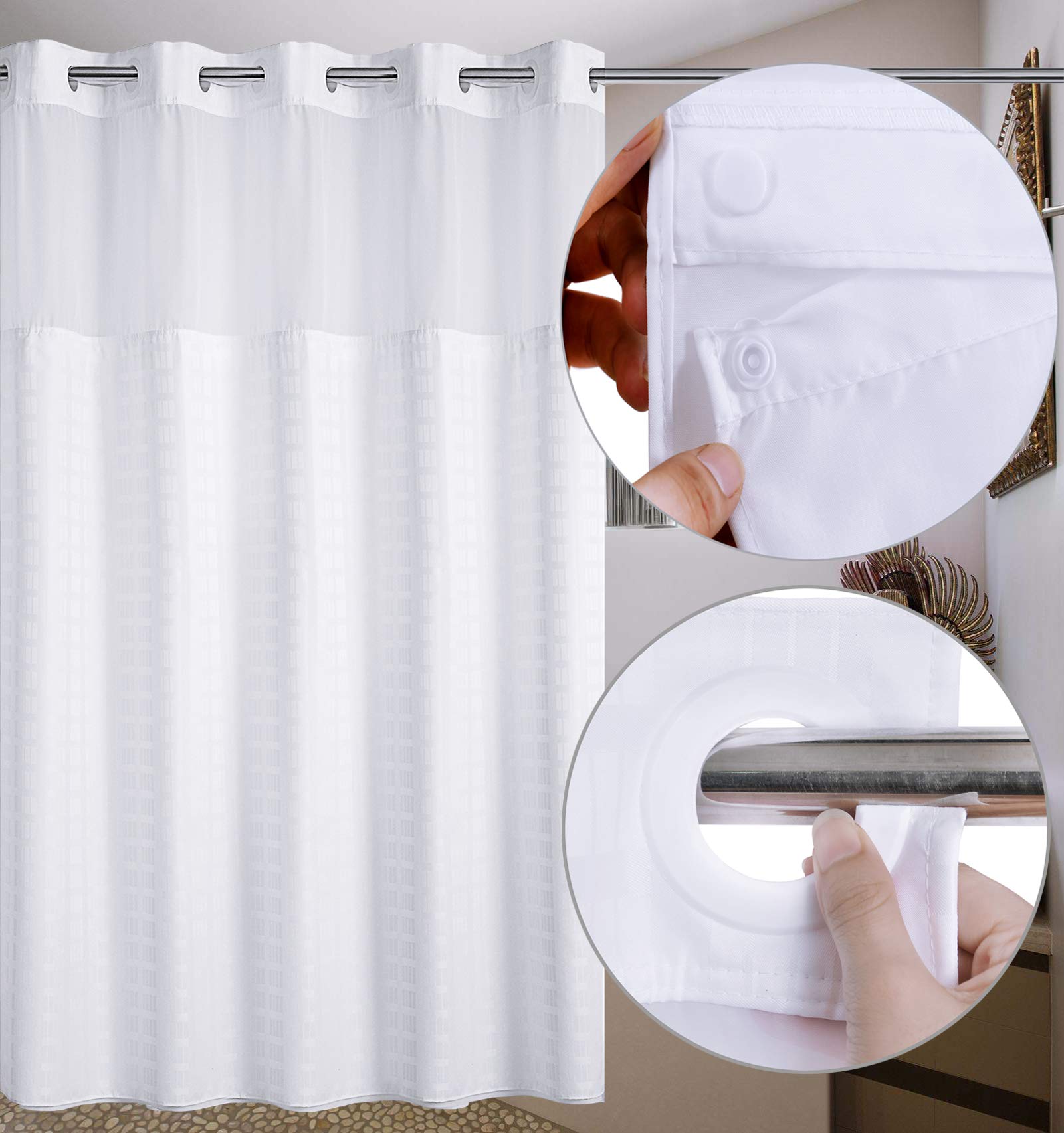 Extra Length Shower Curtains Curtains & Drapes 2023