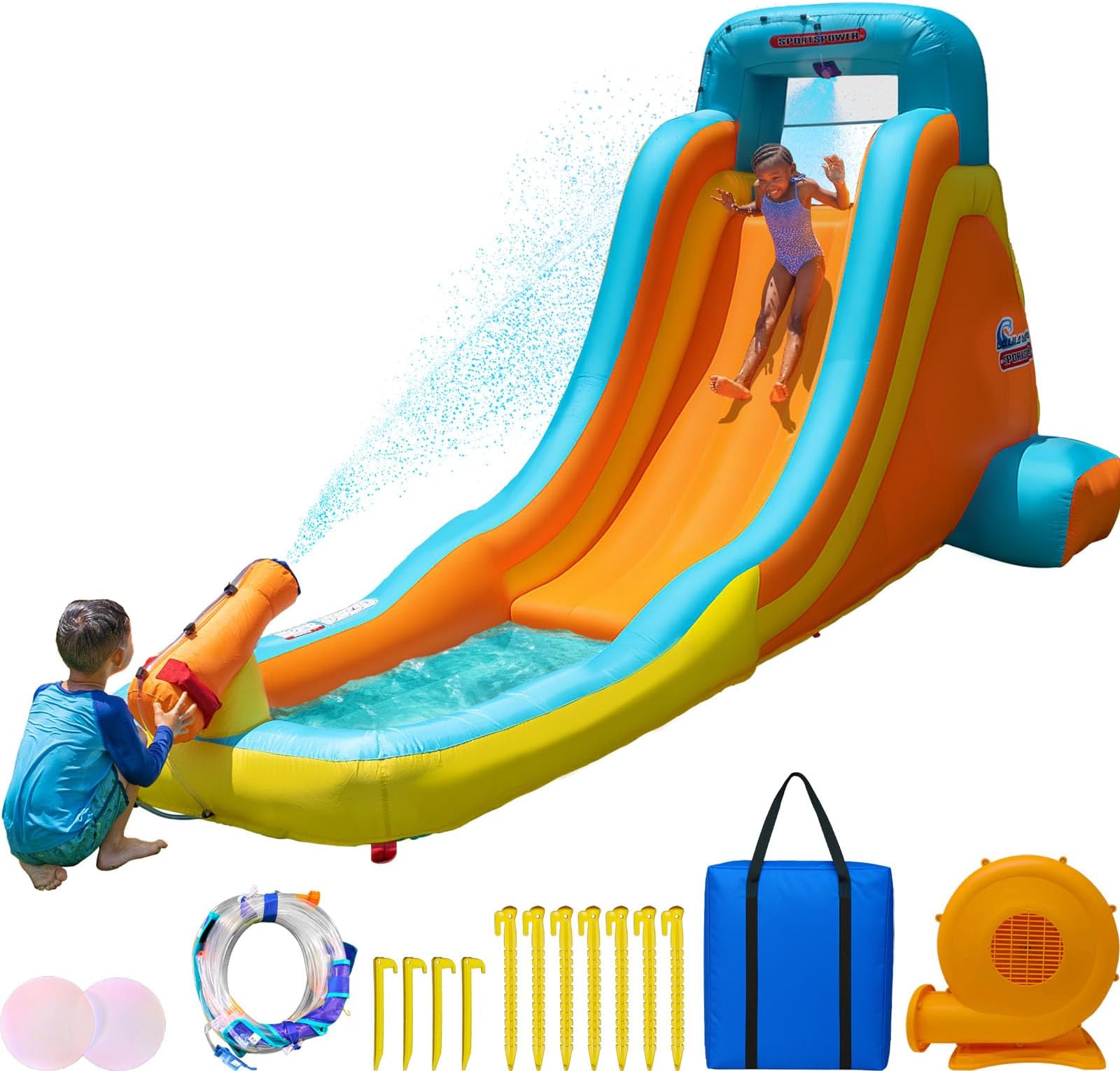 Sportspower My First Inflatable Water Slide