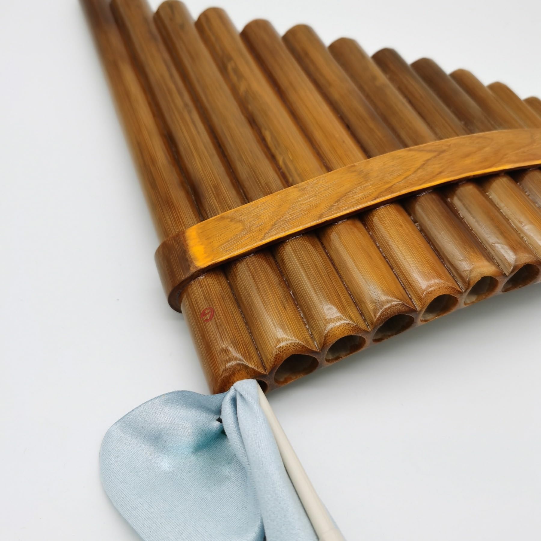 Les Mélomanes Flûte De Pan Flûte De Pan À 15 Tuyaux En Sol Durable Et Confortable À Jouer(Right)