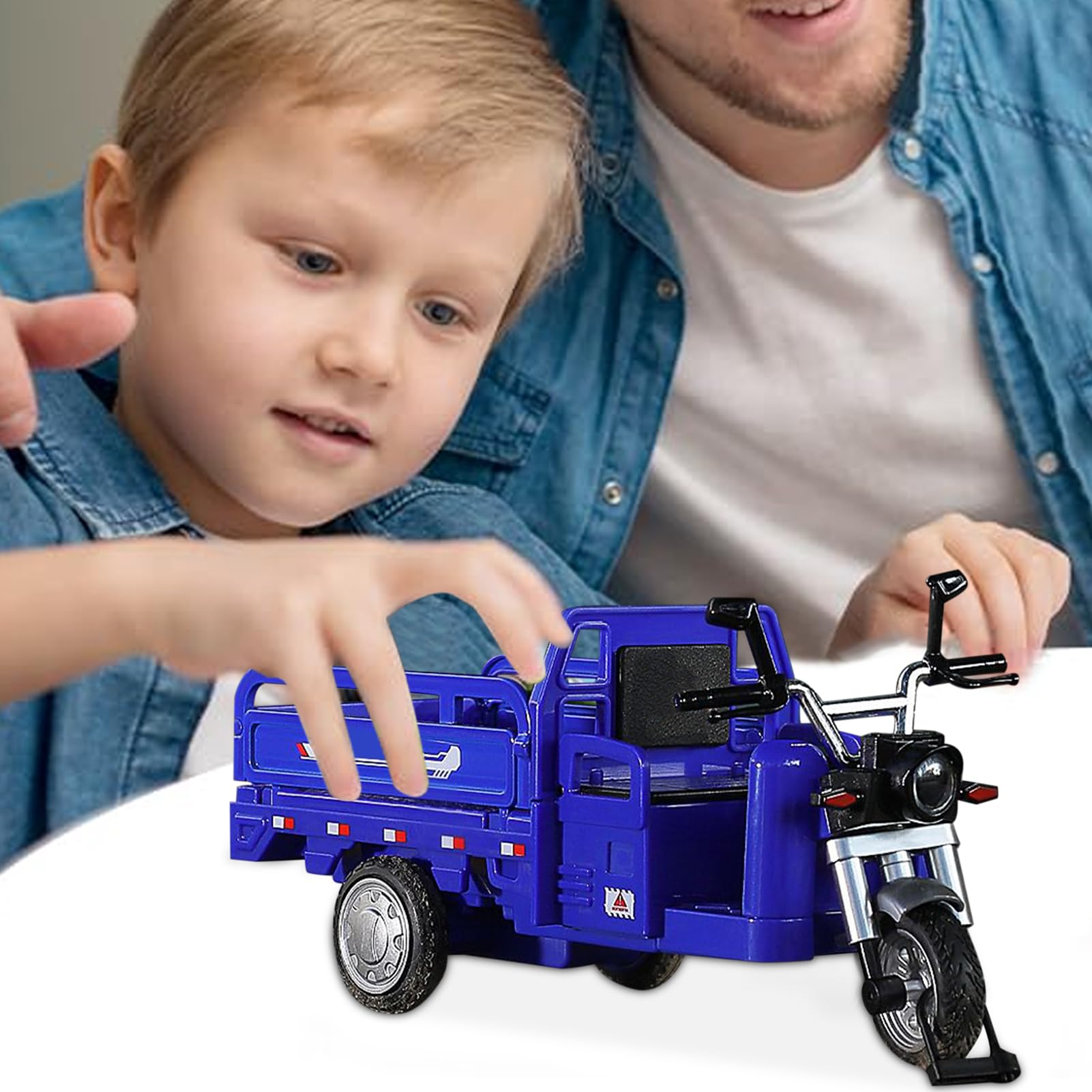 6 Pack Voitures à Rétrofriction, Jouets de Véhicules de Construction pour Bébés Enfants 1 2 3 Ans Garçons, Véhicules Mini à Friction pour Fêtes d'Anniversaire Cadeaux de Noël