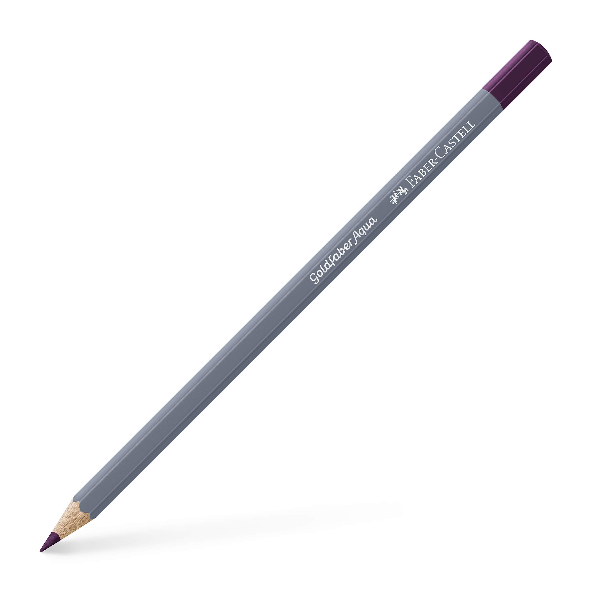 Faber-Castell Creative Studio Goldfaber Aqua Watercolour Pencil, Magenta (133) Single Pencil, for Art, Craft, Drawing, Sketching, Home, School, University, Colouring