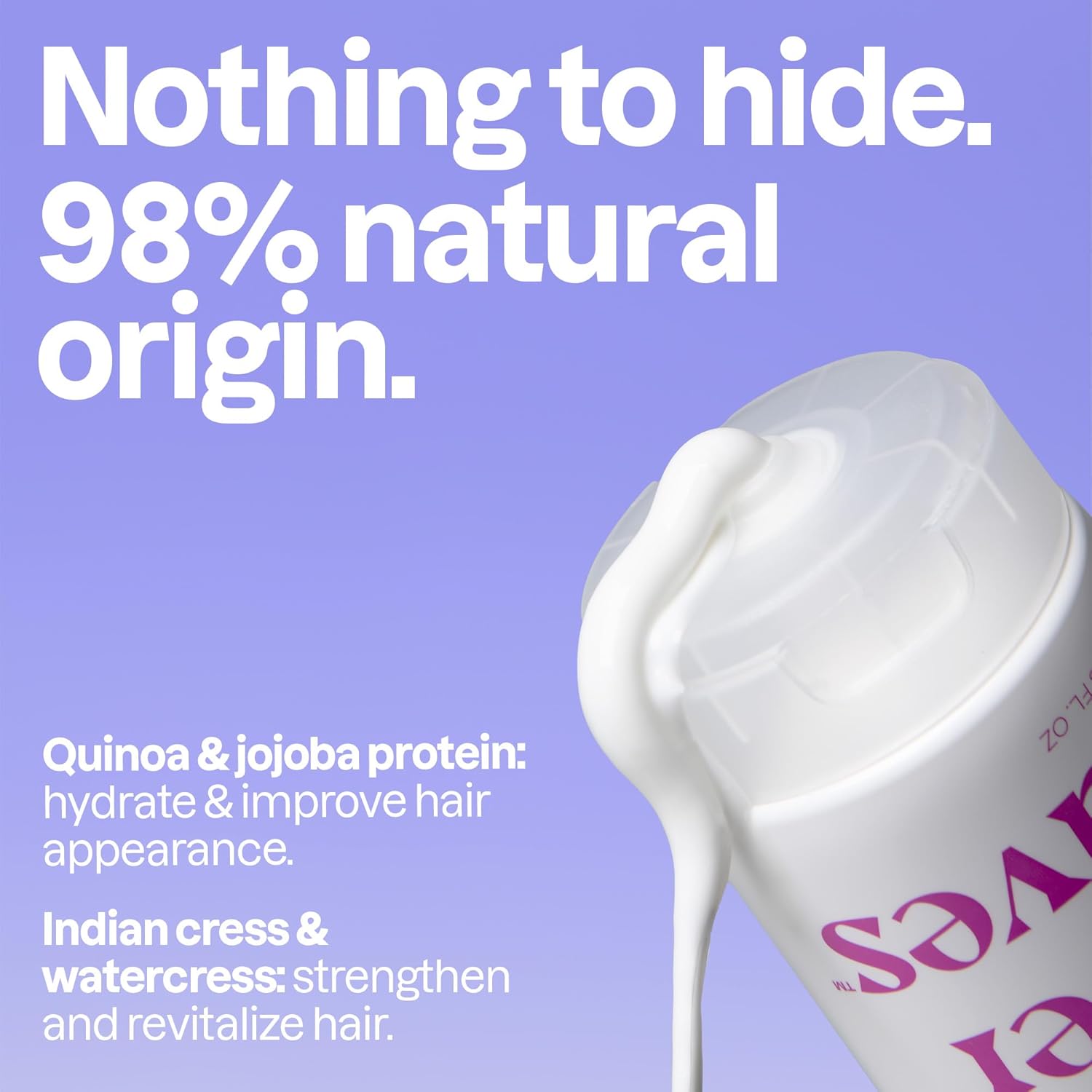 ATTITUDE Moisture Rich Hair Conditioner, For Dry and Damaged Hair, Naturally Derived Ingredients, Vegan Detangler, Dermatologiocally Tested, Quinoa and Jojoba, 8 Fl Oz - Image 4