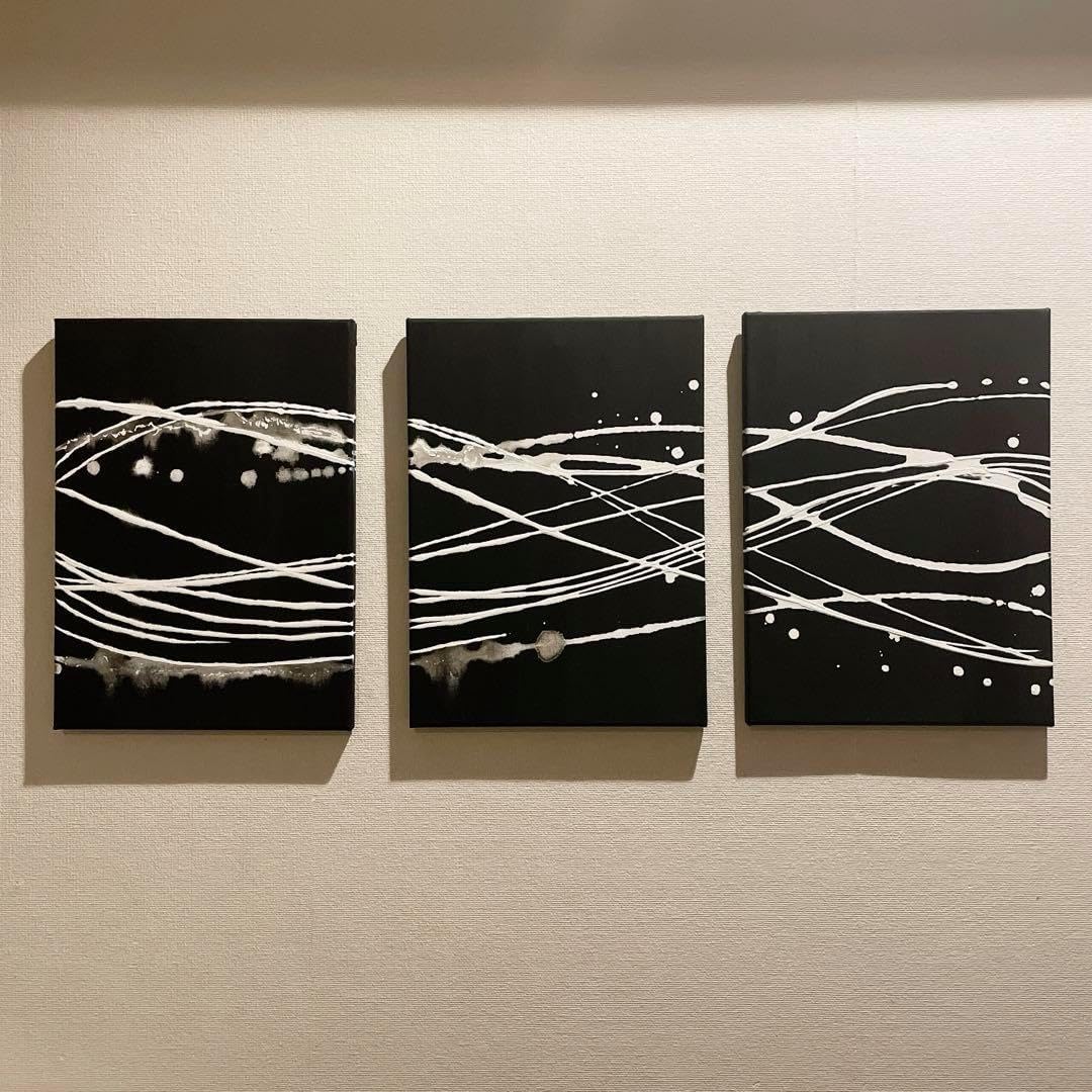 ART - 上砂理佳 絵画 額縁 美術品 ガーデニング 犬 ドッグ 子ども 動物