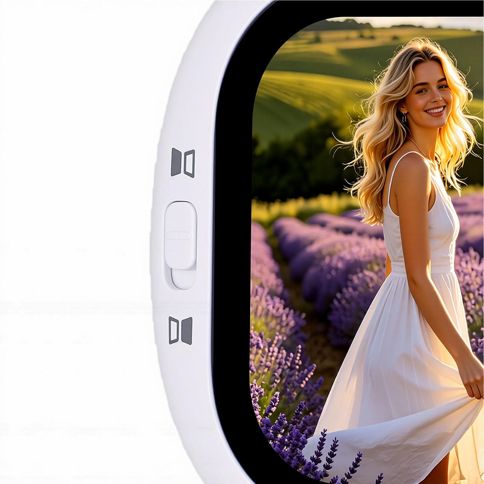 Sorandy Pantalla Magnética para Selfie, Compatible con Smartphones iOS, 2.1
