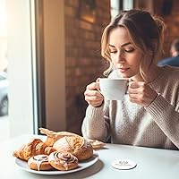 Vista 4 de Custom Coasters – Personalized Wedding Coasters for Drinks with Logo or Photo – Reusable Customized Full Color Print Drink Coaster for Weddings