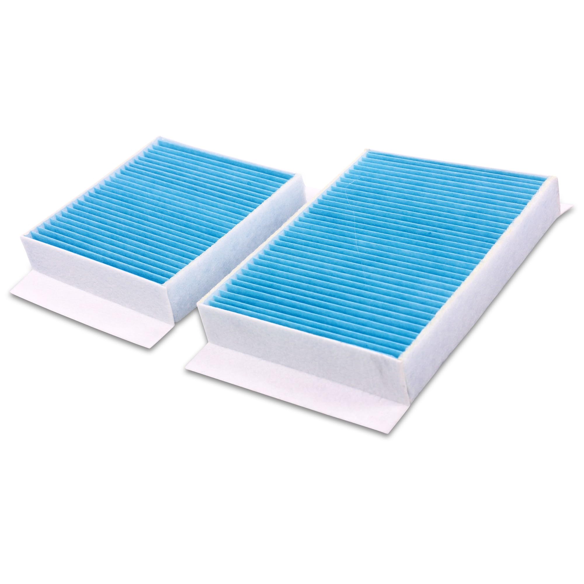 BESTPRICE Set di filtri di ispezione con 1x filtro aria, 2x filtro abitacolo, 4x candela FR7DC+, Compatibile con CITROËN C3 II (SC_), PEUGEOT 207 (WA_, WC_)(WK_)