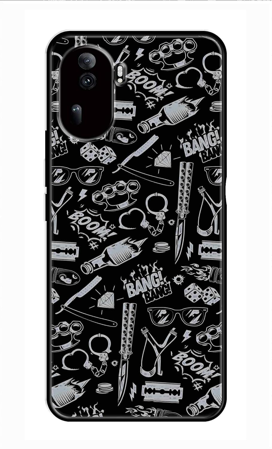 Metal TPU Printed Back Cover for Oppo Reno11 Pro 5G (Seamless Icons) 360 Degree Protection | Camera Protection -29032025(BC) Metal TPU Printed Back Cover for Oppo Reno11 Pro 5G (Seamless Icons) 360 Degree Protection | Camera Protection -29032025(BC)