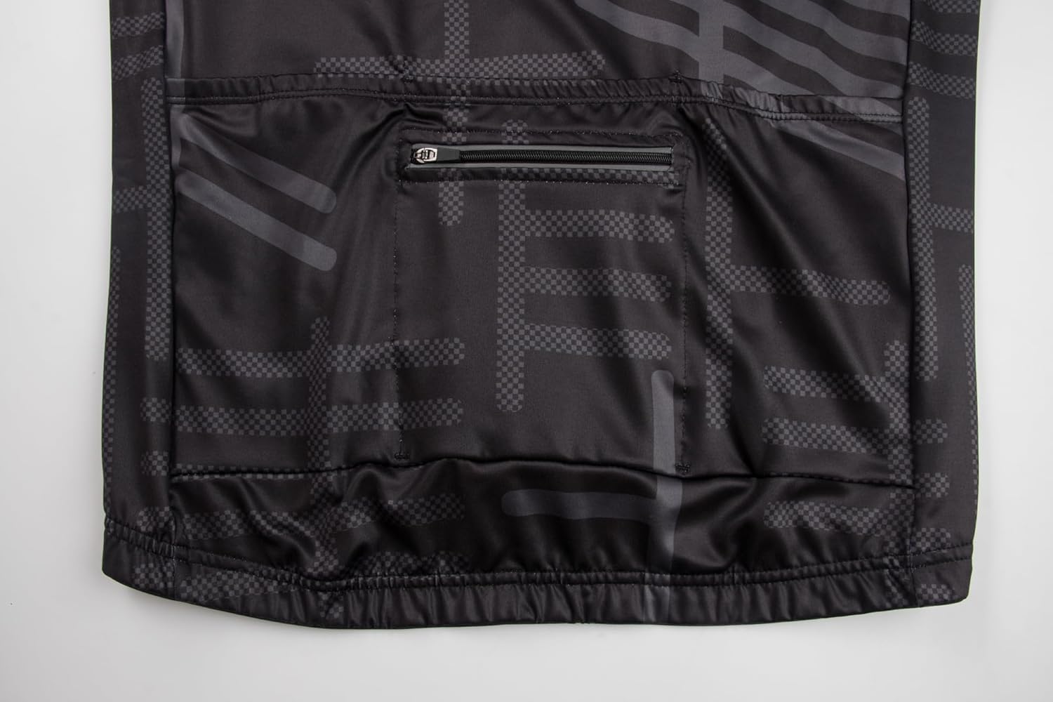 GCRFL Winter Men's Cycling Jersey Long Sleeve Cold Weather Cycle Tops Cycling Jacket Thermal Fleece Bike Shirts Zipper Pocket - Image 5