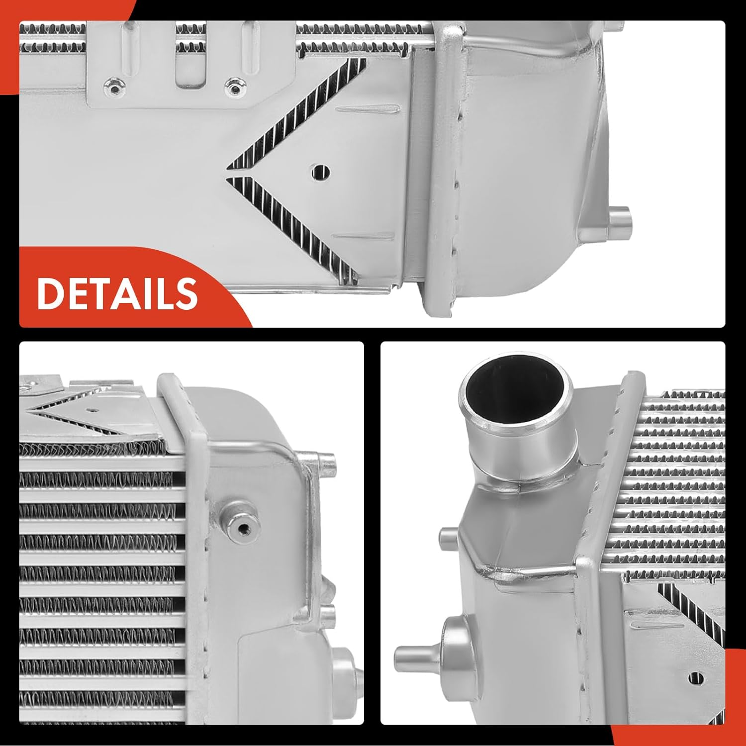 A-Premium Turbo Intercooler 2015-2019 Compatible with Hyundai Sonata 1.6L Turbocharged