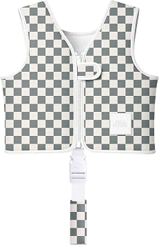 Ava & Oliver Toddler Swim Vest, Kids Floaties Boys & Girls Buoyancy Jacket for Pool & Beach, Fits up to 66 lbs