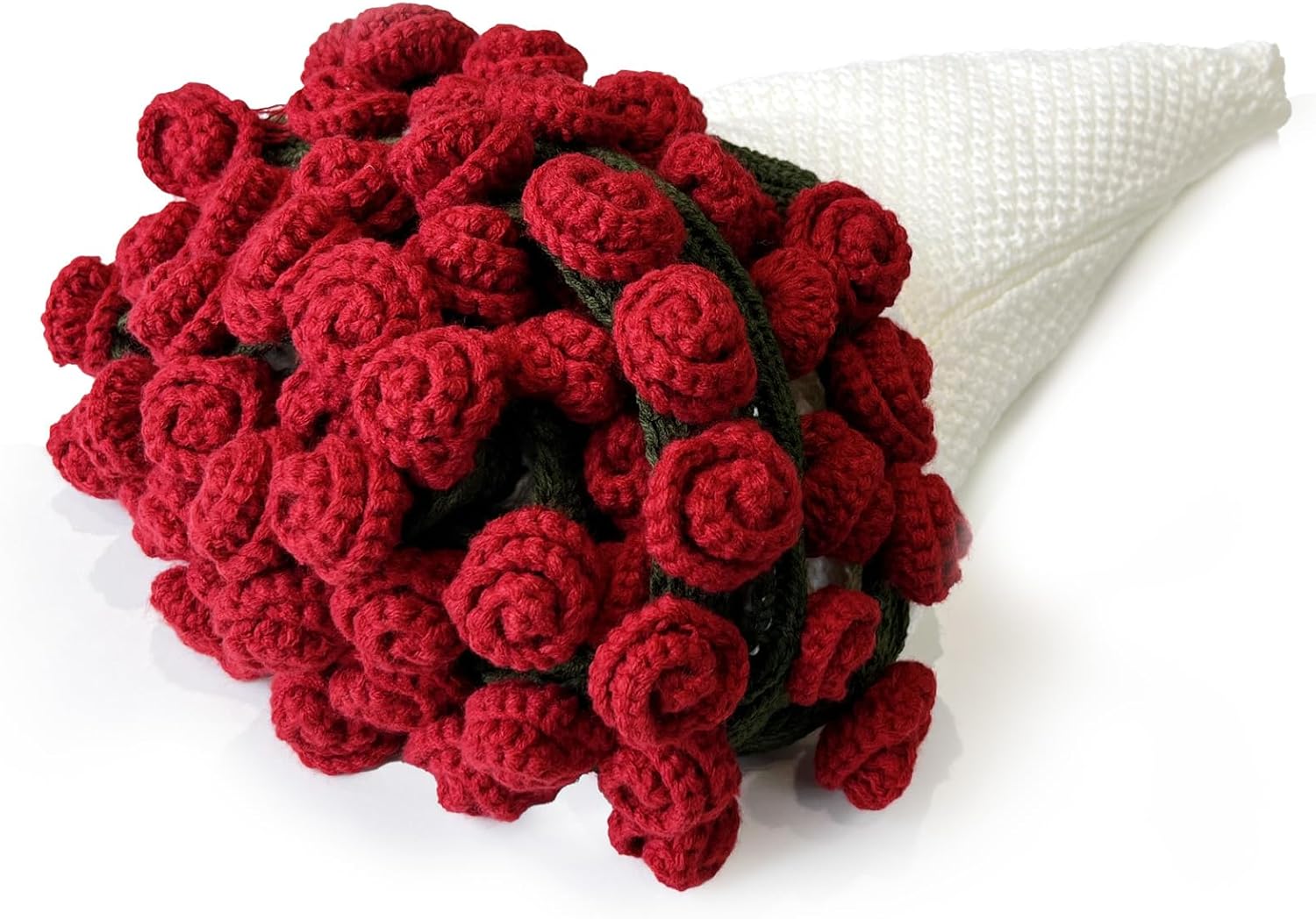 crochet flower bouquet blanket graduation gifts handmade knitted rose throw blanket flowers summer blankets birthday gifts for women red