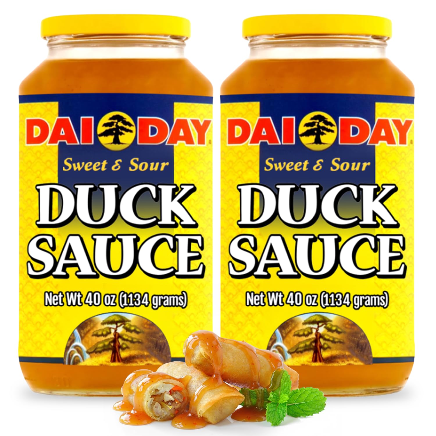 Dai Day Sweet & Sour Duck Sauce (2 Pack, Total of 80oz)