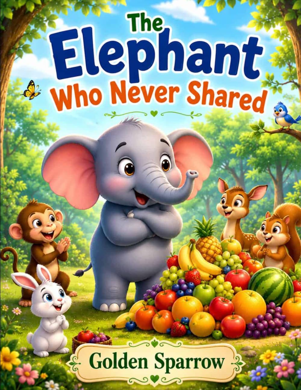The Elephant Who Never Shared: A Heartwarming Story About Kindness, Friendship, and Sharing