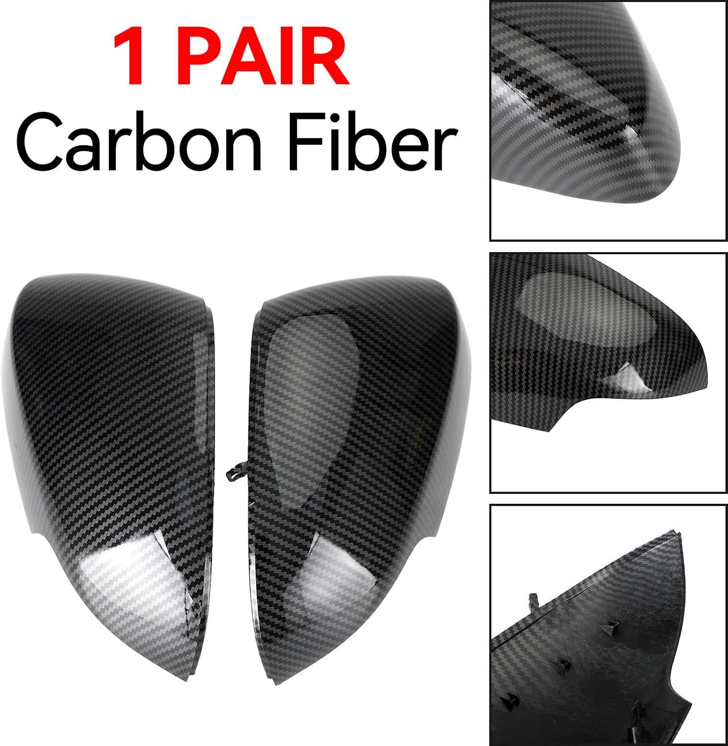 Rearview Side Mirror Cover Cap 398505339 398505537 for Volvo S80 3.2 2007-2011, S80 T6 2008-2011, S80 V8 2007-2010