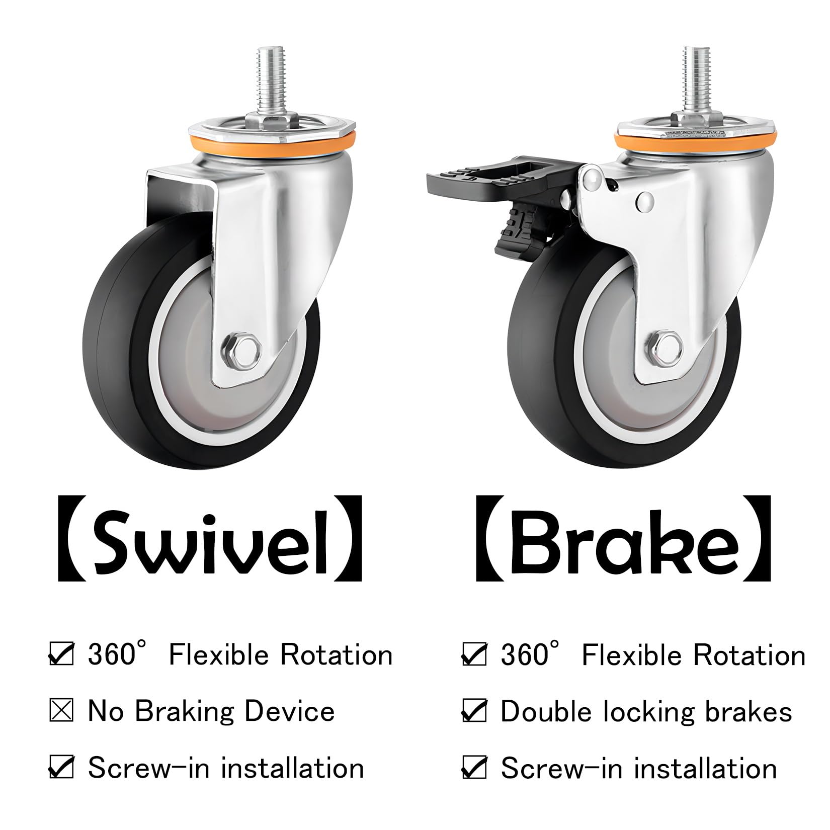 Ruota Per Carrellino 300-4 4pr - Foto 12