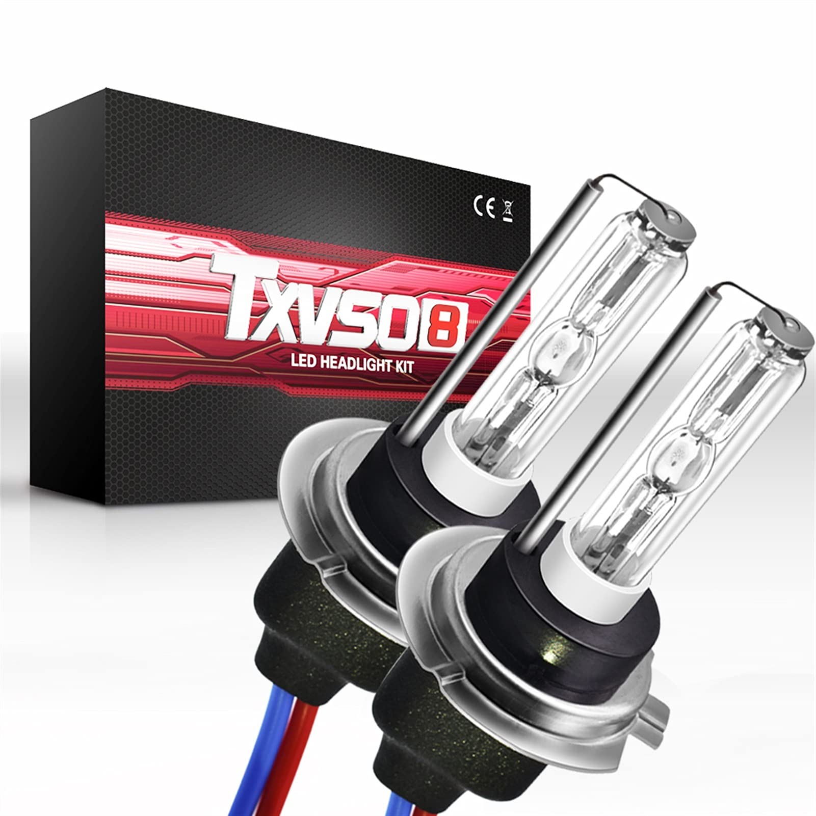 Auto leggera ad alta luminosità PORTATO Lampadina for auto H7 35W 55W 4300K ​​5000K 6000K 8000K 10000K 12000K for General Motors. - Lampada faro(6000k,55W)