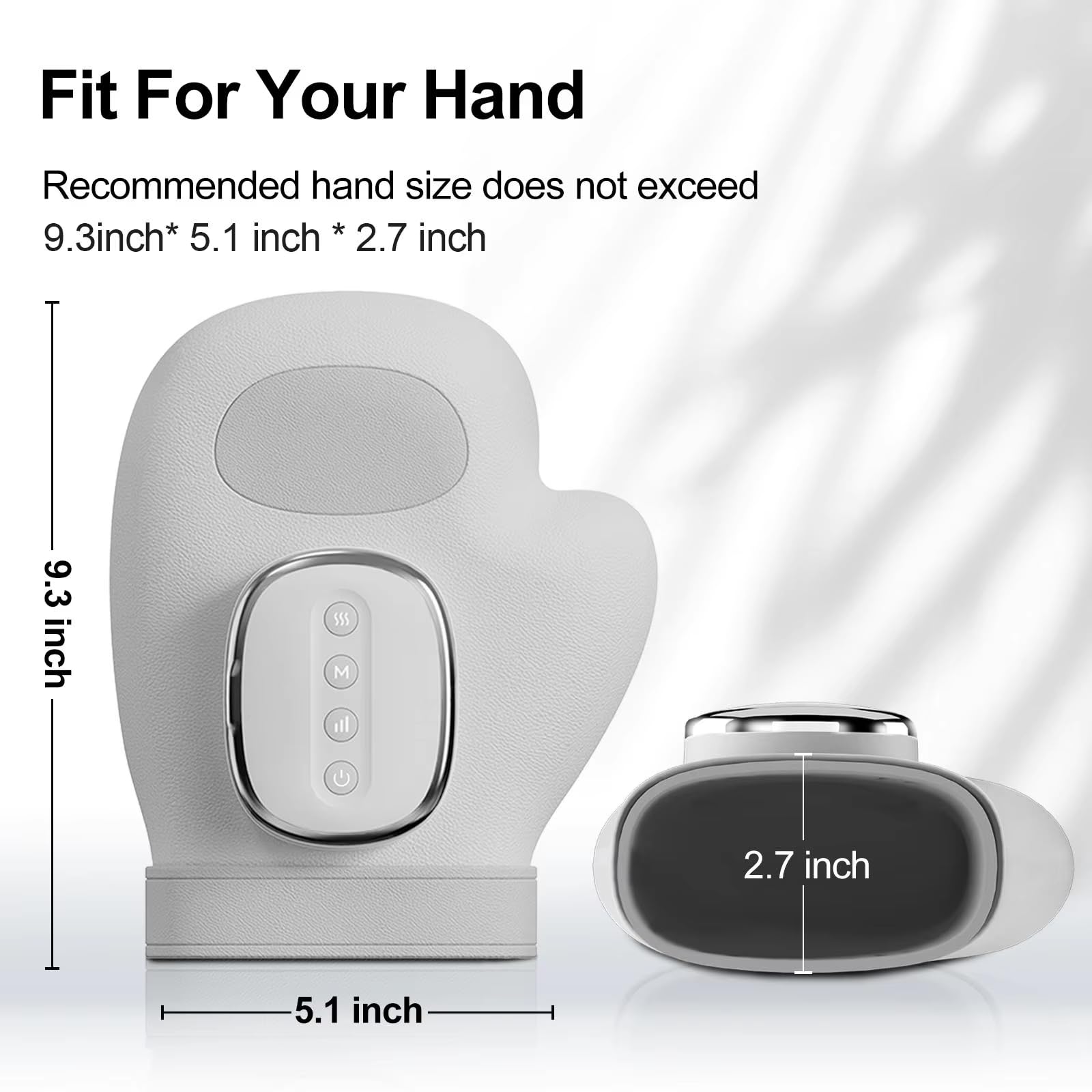 Handmassagegerät mit Wärme und Kompression, Intelligenter Handmassager