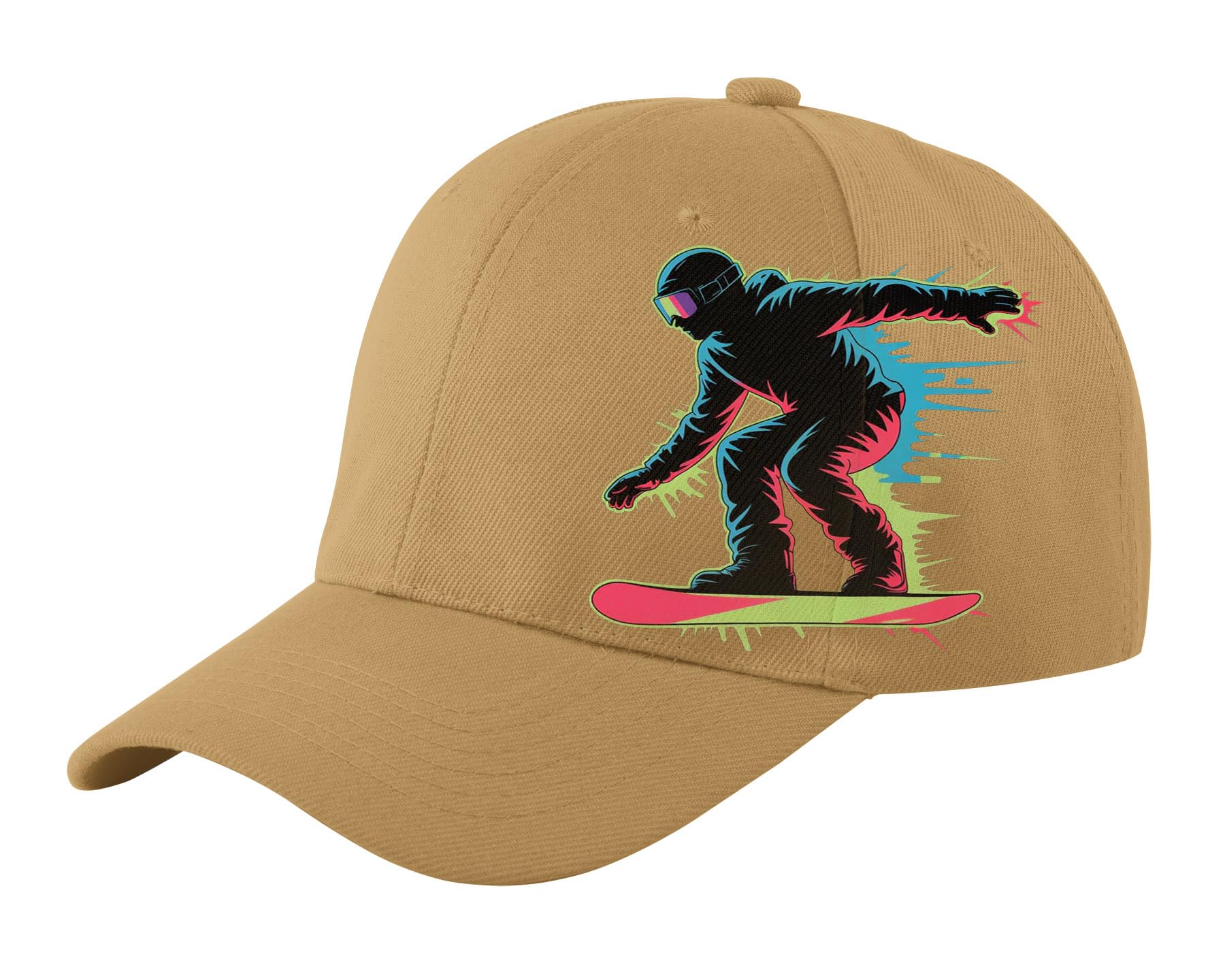 Premium 6 Panel Unisex Cotton Printed Baseball Cap | Summer Cap | Stylish Cap for Men & Women for Casual, Sports and Outdoor Use-picture-28