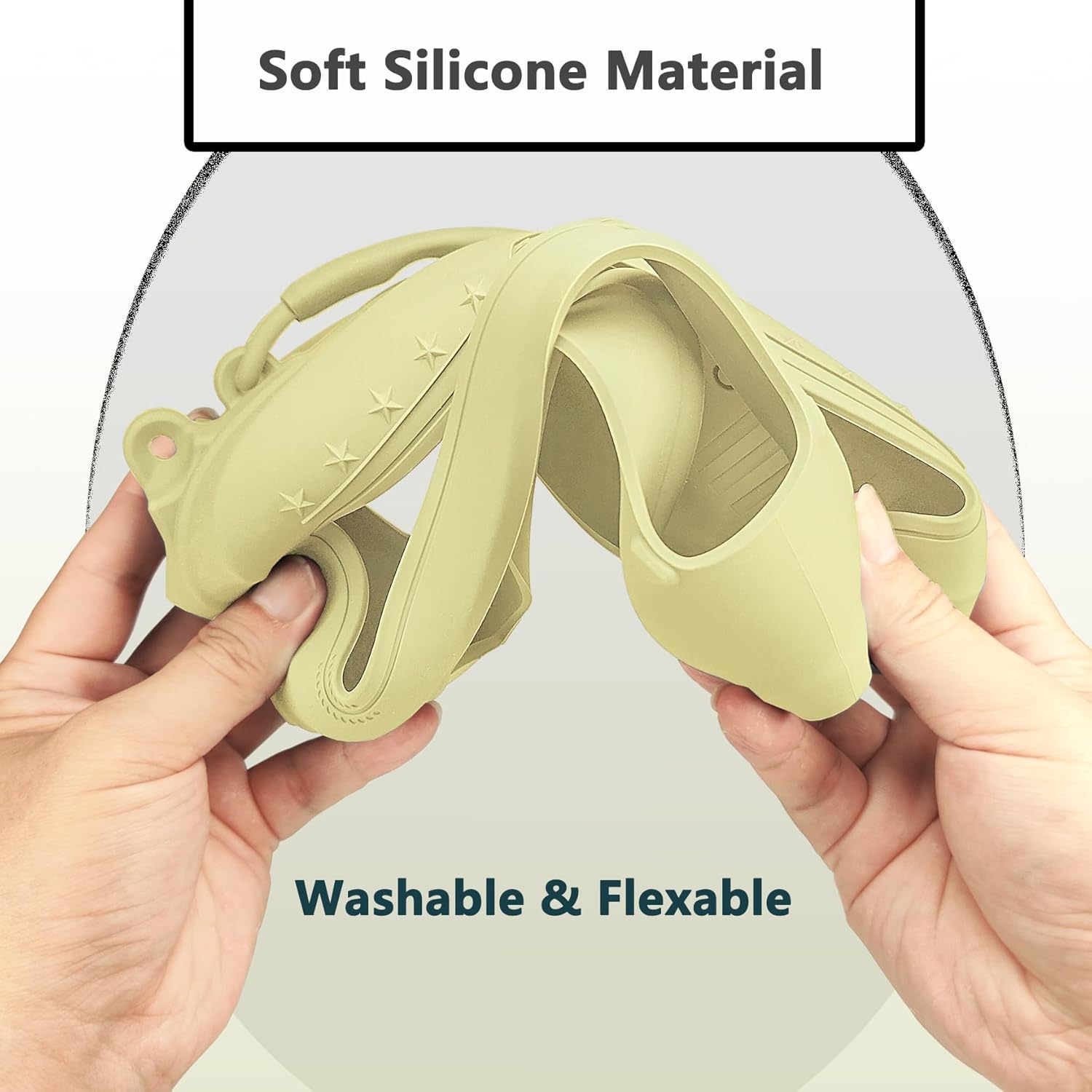 JCHPINE Silicone Cover Case for Bose SoundLink Plus Portable Speaker, Protective Soft Silicone Case with Carrying Handle and Shoulder Strap (Citrus Yellow) - Image 8