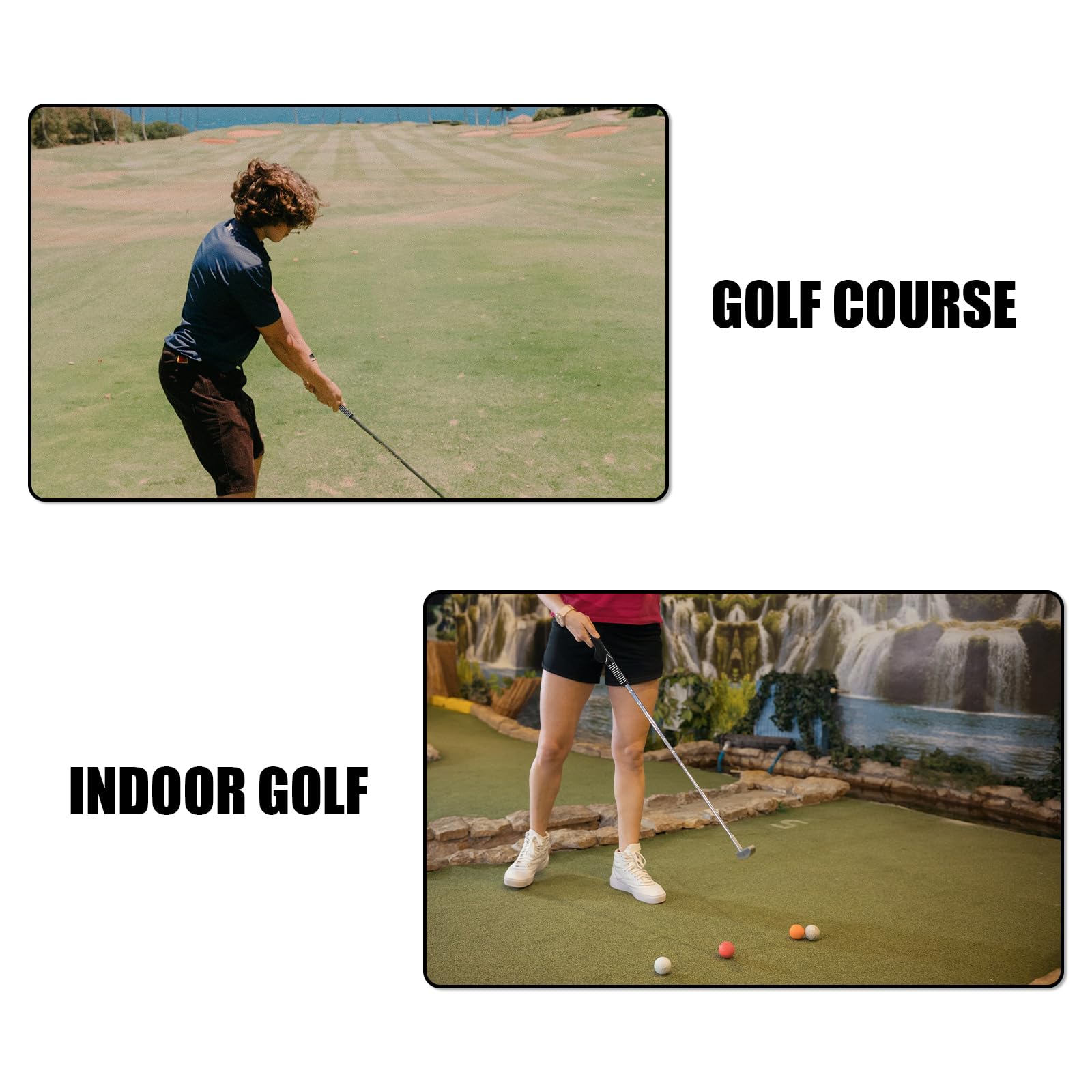 Entrenador de Agarre de Golf para Zurdos, Empuñadura de Entrenamiento de Golf Antideslizante Accesorios de Ayuda para Práctica para Hombres y Mujeres Principiantes Aficionados y Profesionales