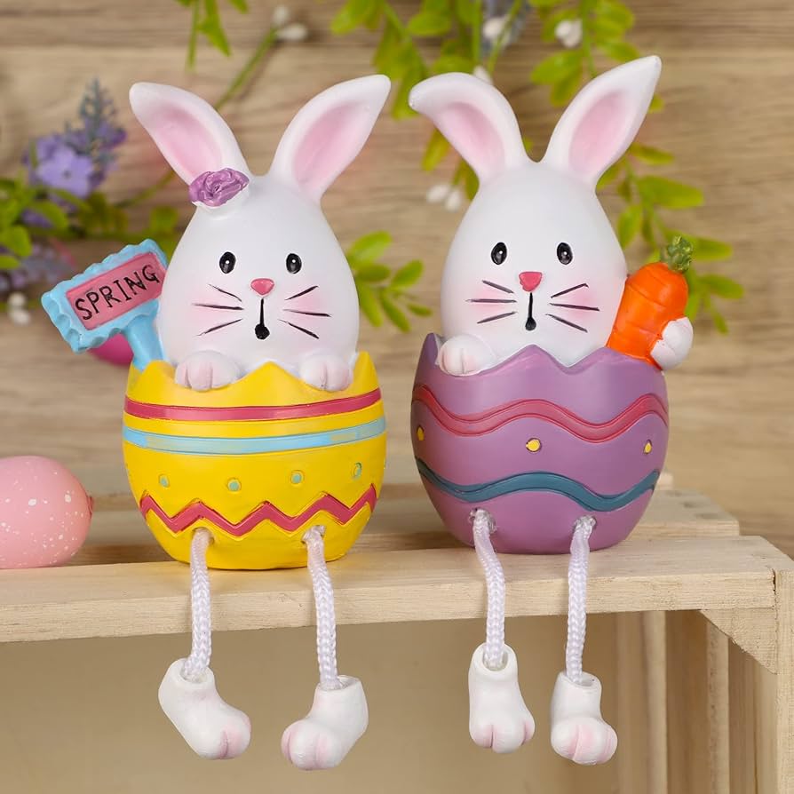 イースターバニー像装飾動物置物 イースターバニー像装飾動物置物