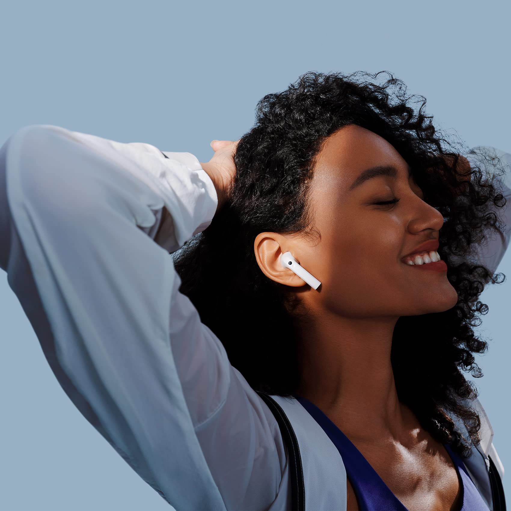 XIAOMI Redmi Buds 3 Cuffie Bluetooth Wireless 5.2 Redmi Buds 3 Cuffie Semi-interne, Durata 20 Ore, Touch Control, Resistenza alla Polvere IP54, Bianco