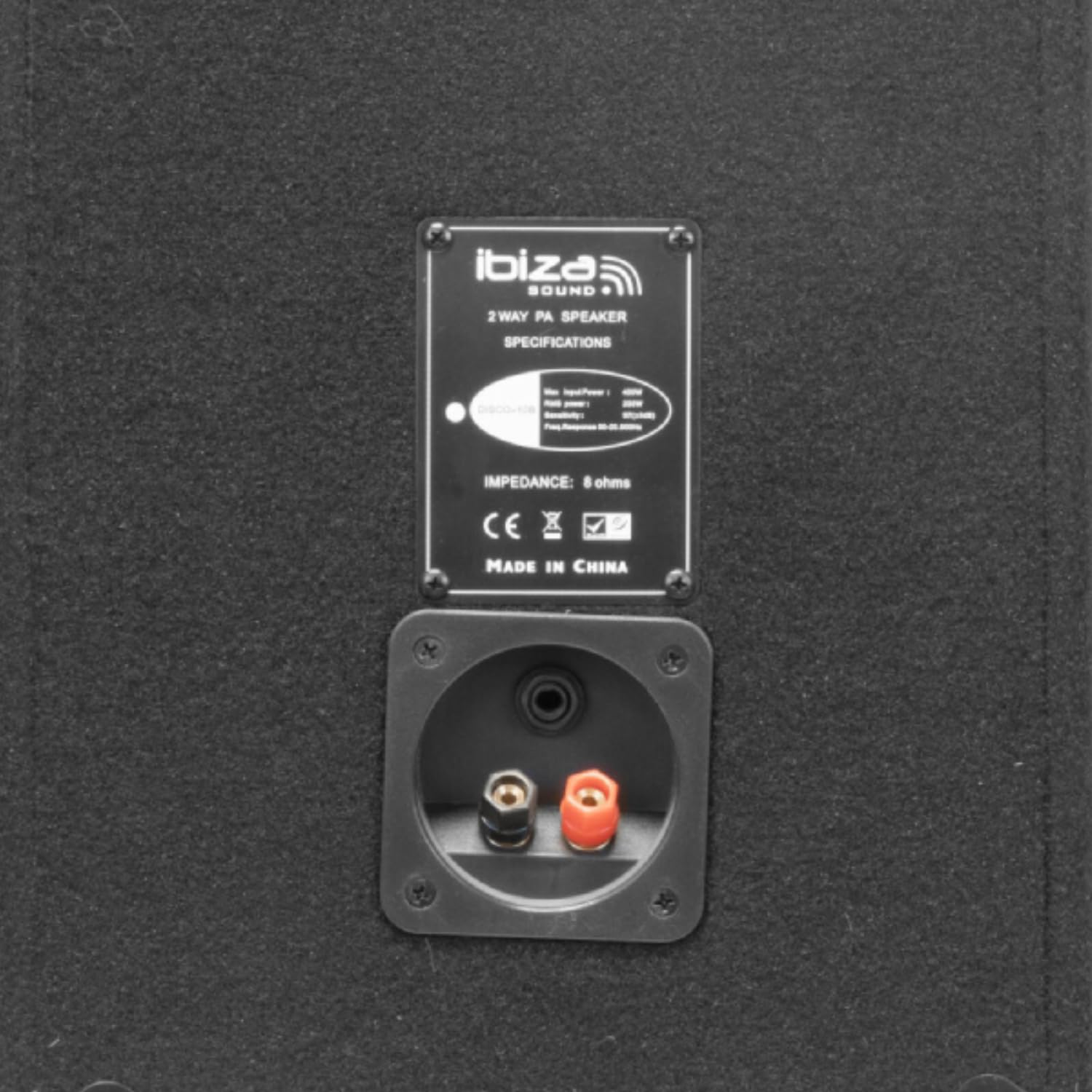 Ibiza DISCO10B Enceinte Satellite Noir