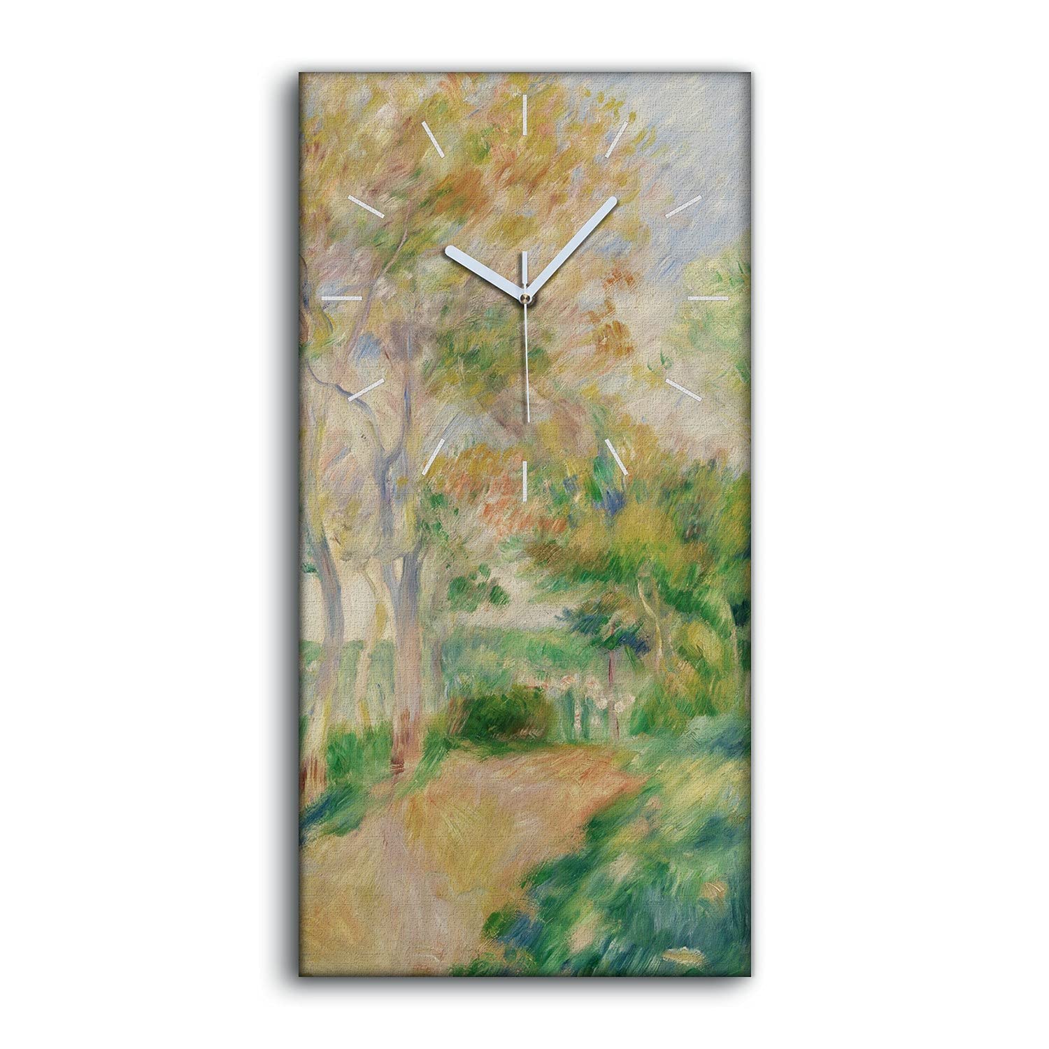 Horloge de salon sans tic-tac pour une ambiance forêt zen