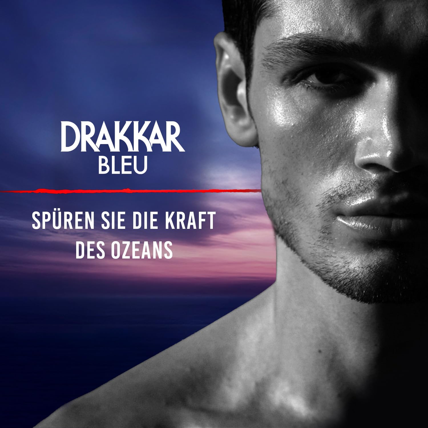 Guy Laroche Drakkar Bleu, Ikonischer Designerduft, Kraftvolles, aquatisches & frisches Eau de Parfum, 100ml