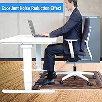 Vista 93 de Teal Hardwood Floor Desk Chair Mat, Painted Wood Board Horizontal Lines Birthdays Easter Holiday Print Backdrop Image, Protects Hardwood Floor Under