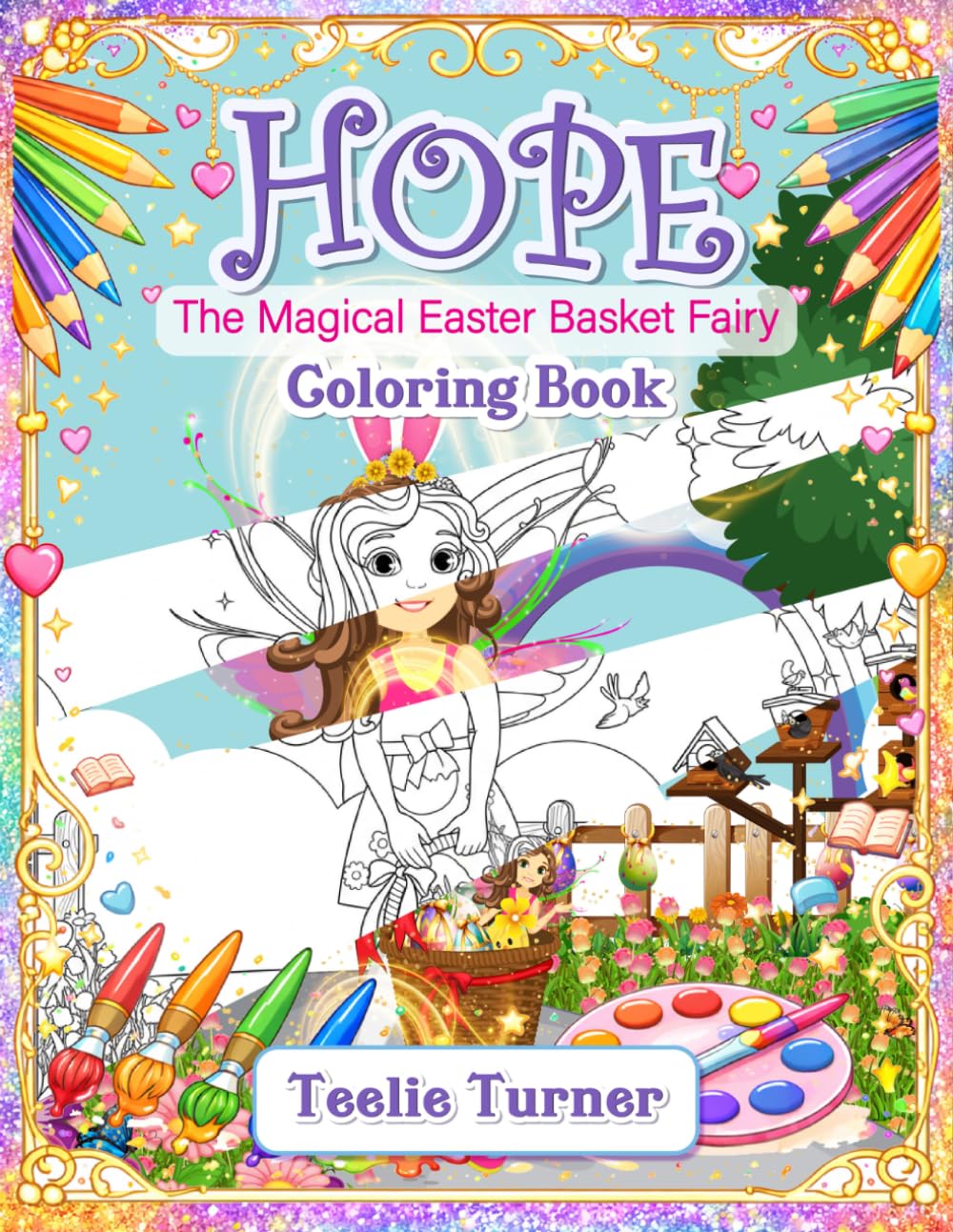 Hope the Magical Easter Basket Fairy Coloring Book: An Enchanting Fairy Tale Coloring Adventure Filled with Easter Magic, Creativity, and Whimsical Designs