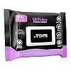Showerless Body Wipes for Women Deodorant Wipes Women - 30 XL 12x12 Lavender Rinse-Free Body Wipes - Rinse Free Face Wipes Deodorant Wipes For Gym Travel Camping Shower Adult Bathing Wipes