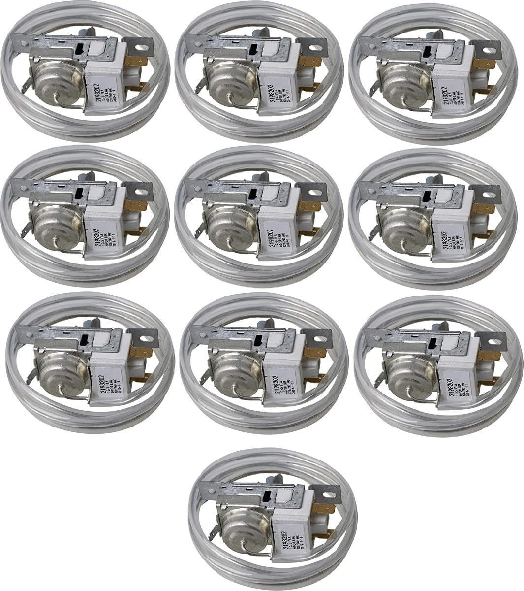 Replacement Part for Thermostat Control, Sears 2198202-10 Packs Universal Repair Solution Replacement Component Home Appliance Upgrade Fix Solution