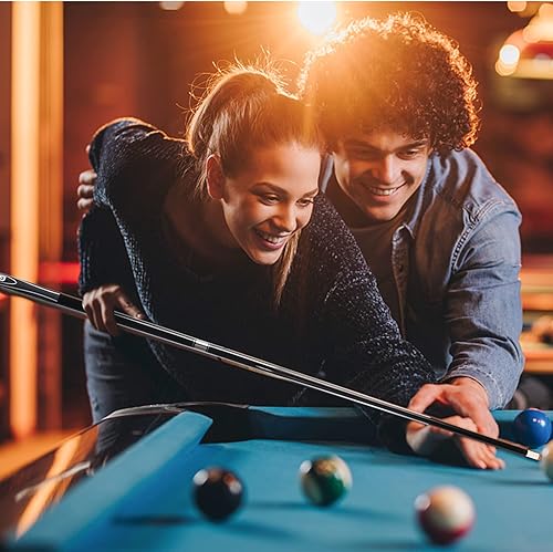 Miniatura 6 de GSE - Tacos de billar compuesto de fibra de vidrio de 58 pulgadas, 2 piezas (varios colores disponibles, peso de 18 onzas, 19 onzas, 20 onzas, 21