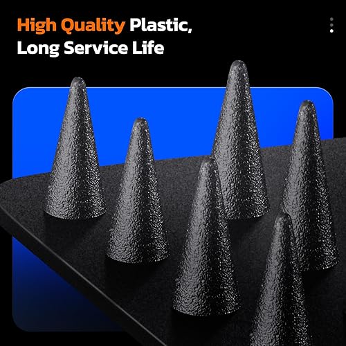 Miniatura 4 de PICK FOR LIFE Clips de plástico, paquete de 2 unidades para entrenamiento de orinal de perro, utilizados para sostener la hierba artificial en la