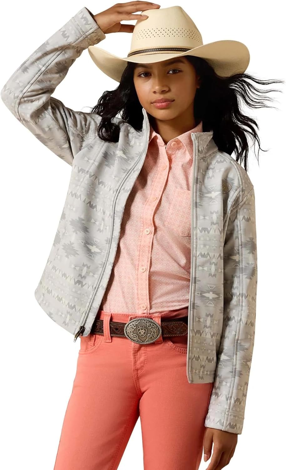 Ariat Girl's Ariat Logo Softshell Jacket