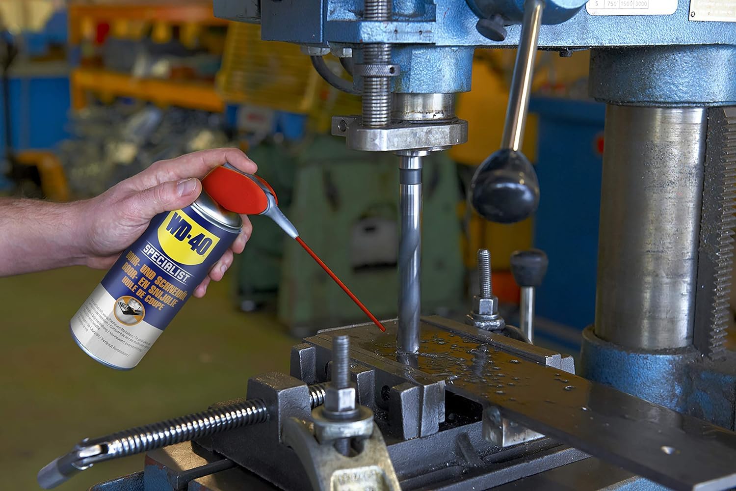 WD-40 Specialist - Aceite de perforación y corte (12 x 400 ml, lubricante, reduce el desgaste de las herramientas)