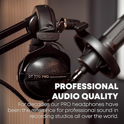Vista 29 de DT-770-PRO-32 cerrado dinámico para aplicaciones de control y monitoreo de auricular Beyerdynamic, 32 Ohmios, Gris