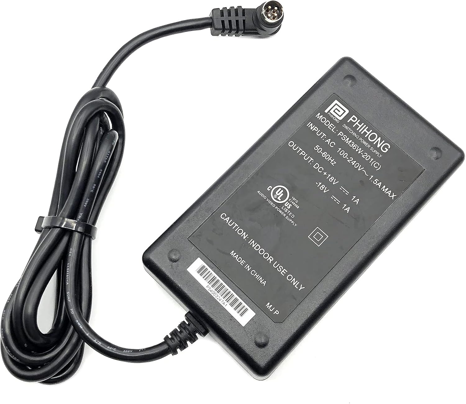 Phihong PSM36W-201(C) Power Supply for Klipsch iGroove HG motherboards W/P.Cord