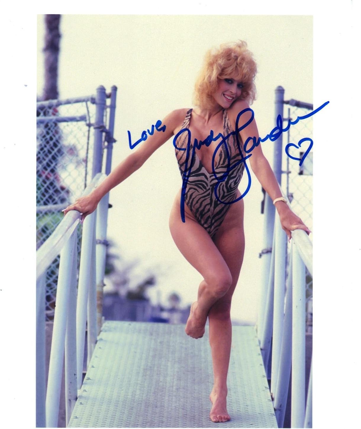 Judy Landers #8 Autographed Photo at Amazon's Entertainment