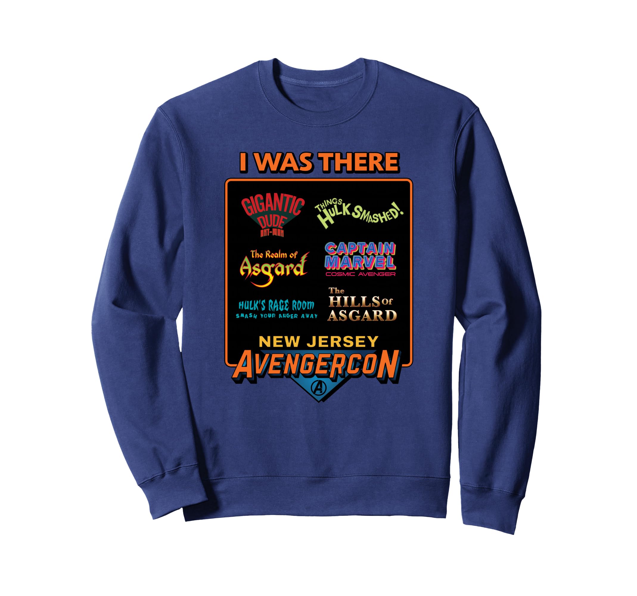 Sweat Ms. Marvel Avengercon avec le graphisme du Hero Group Logo Poster