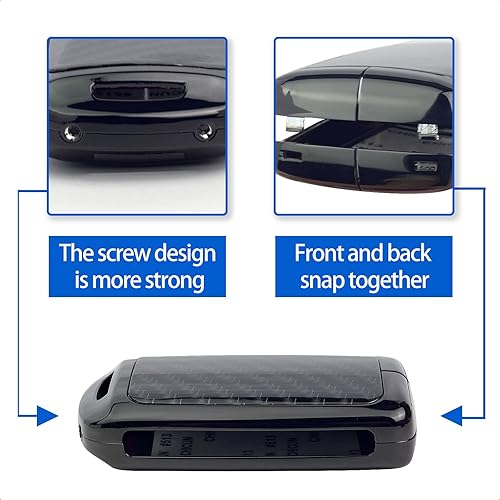 Miniatura 9 de Carcasa de aleación de zinc plateado compatible con Mazda 3 6 CX-5 CX-7 CX-9 MX-5 Miata 3 y 4 botones sin llave accesorio remoto